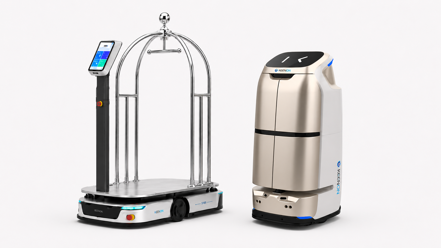 Robots de entrega cerrada WIONGO Robotics